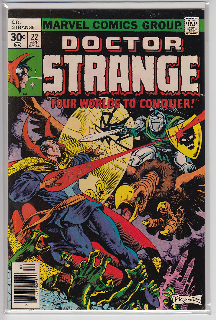 有关以下物品的详细资料 doctor strange v2(1974 marvel comics)